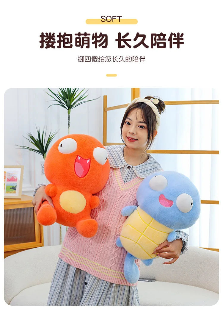 23/30/45cm Pokemon Plush Toys — Cute Soft Turtle & Little Fire Dragon Pillow Dolls for Children, Christmas Gift