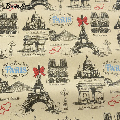 African Ankara Cotton Fabric - Map of the World Print Sewing, Tablecloth, Pillow, Bag & Curtain Material