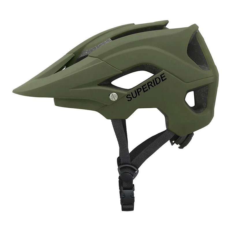 SUPERIDE Outdoor Cycling Helmet - Breathable Ultralight XC MTB Bicycle Helmet, Integrally-Molded Mountain & Road Bike Safety Gear