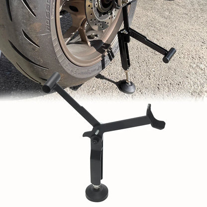 Energy-Saving Foldable Swingarm Lift – Portable Dirt Bike Wheel Support & Motorcycle Side Stand Paddock