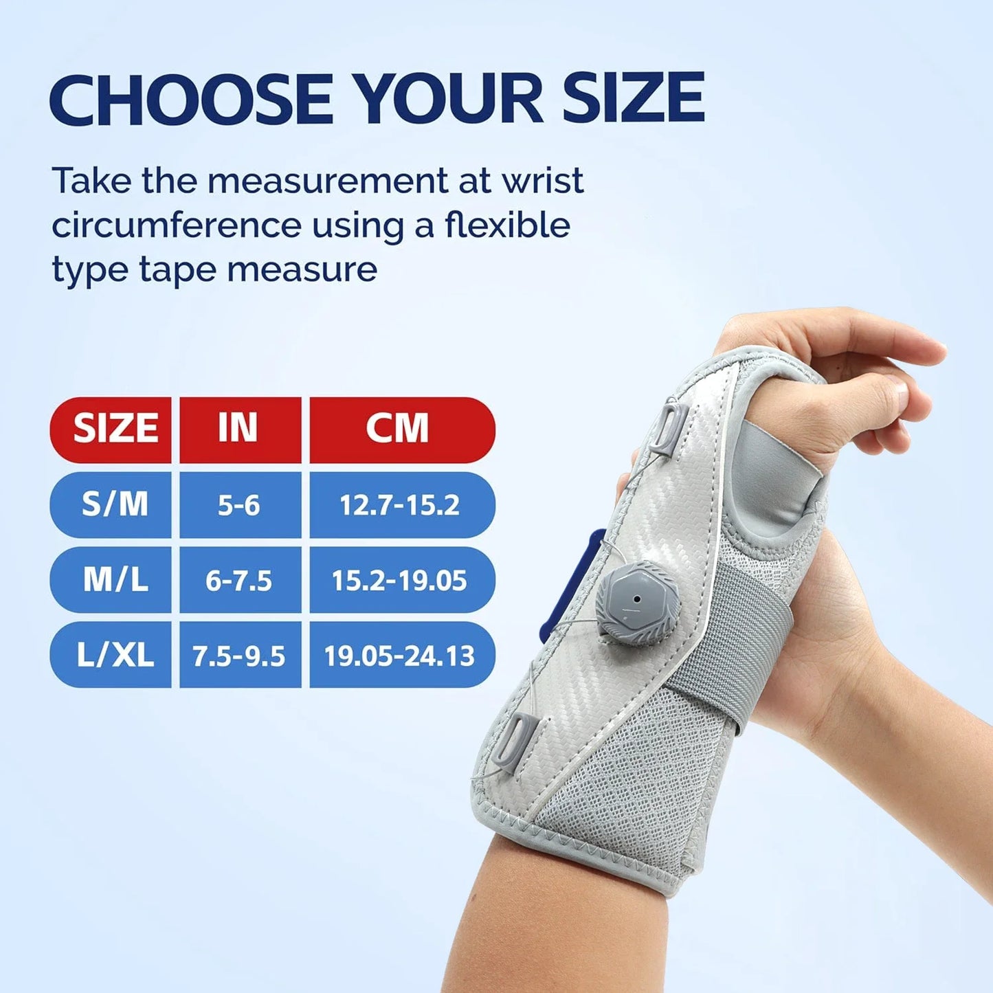 Adjustable Carpal Tunnel Wrist Brace — Hand Support Splint for Men & Women, Tendonitis, Sprains, Arthritis, and Wrist Pain