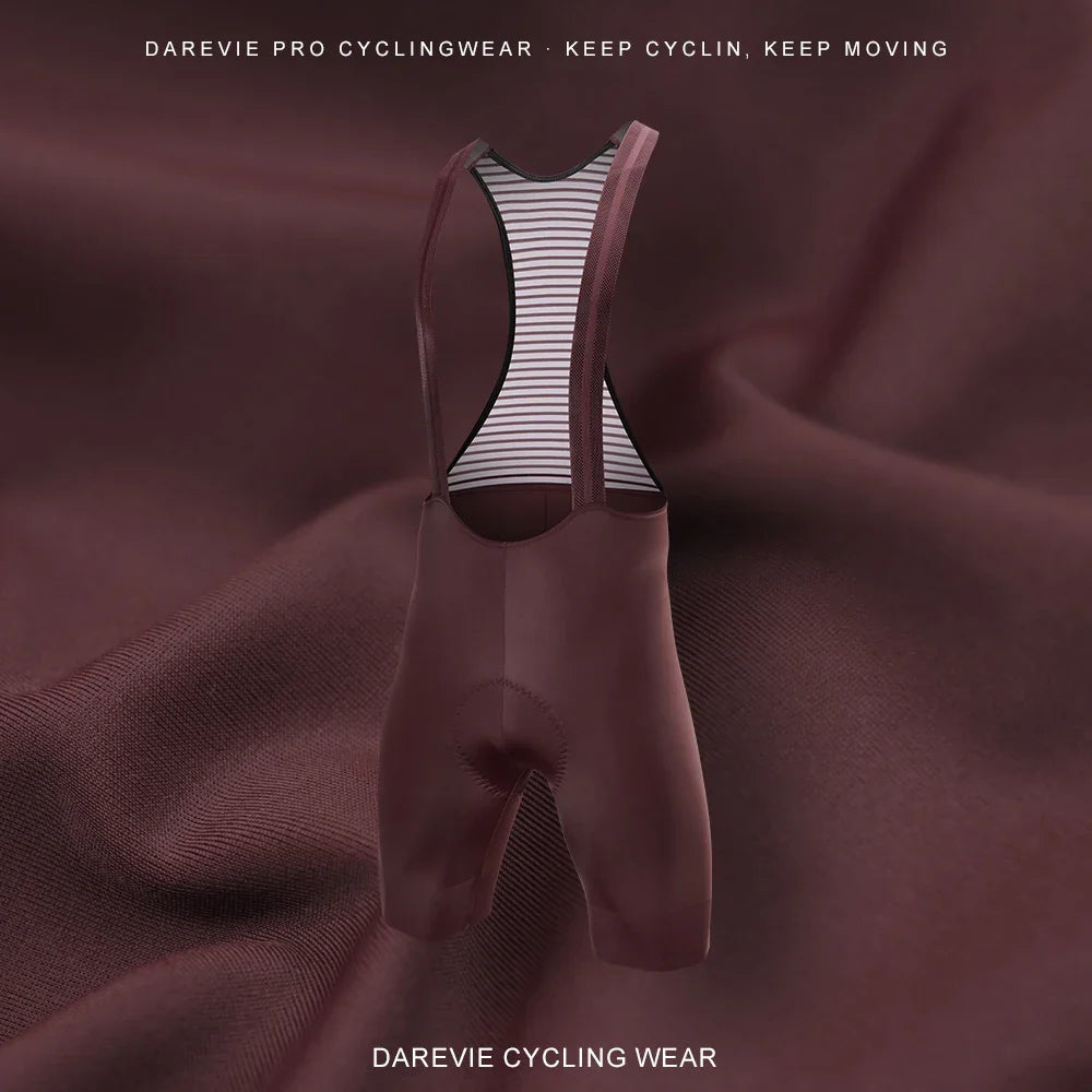 DAREVIE Men's Cycling Bib Shorts - Seamless 2.0 Pro Padded Shorts For Long Distance 500KM Rides