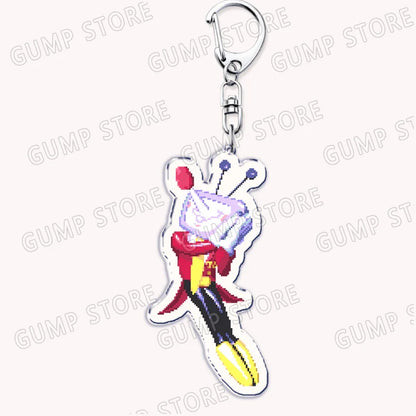 Deltarune & Undertale Keychains – Ralsei, Kris, Susie & Spamton Fan Gaming Accessories