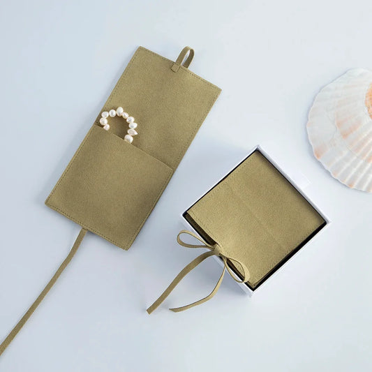 10PCS Velvet Jewelry Gift Pouches - Elegant Wedding Favor Bags & Microfiber Cosmetic Storage Bags