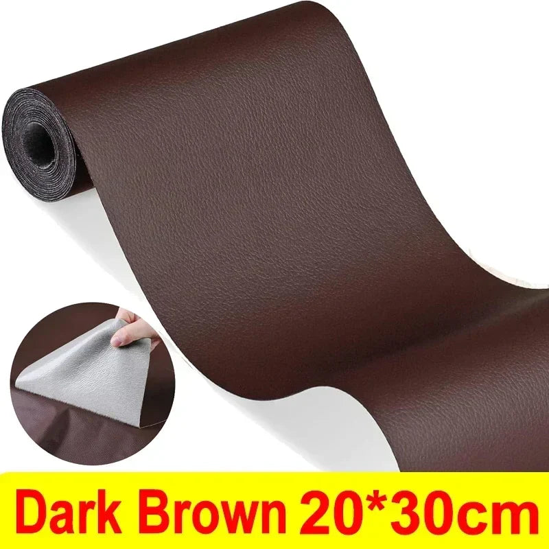 Self-Adhesive Leather Repair Tape – Cuttable Patch for Sofas, Couches, Furniture & Car Seats, Ideal for Home & Restaurant