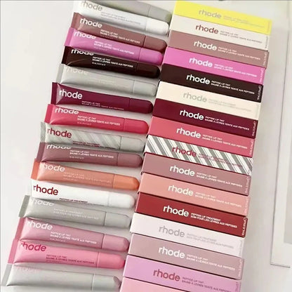 Rhode Peptide Lip Balm Set - Long-Lasting Moisturizing Lip Treatment with Coffee & Raspberry Lip Care