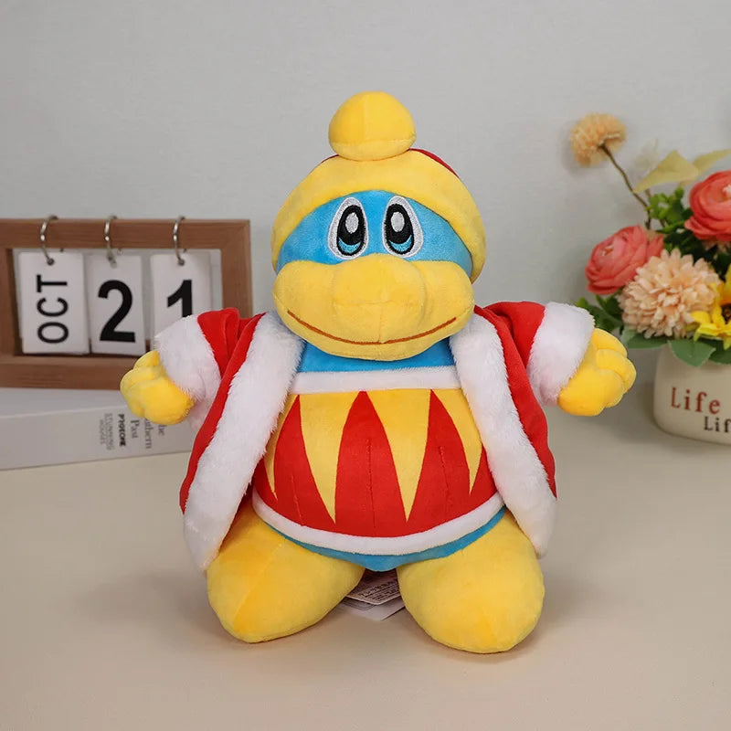 Anime Star Kirby Plush Doll Set – Magolor, Elfilin, Morpho Knight, King Dedede & Meta Knight Christmas Birthday Gift for Kids