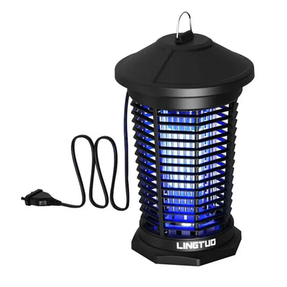 20W UV Mosquito Killer Lamp - 365nm Electric Shock Fly Trap Bug Zapper Insect Killer Light for Home Use