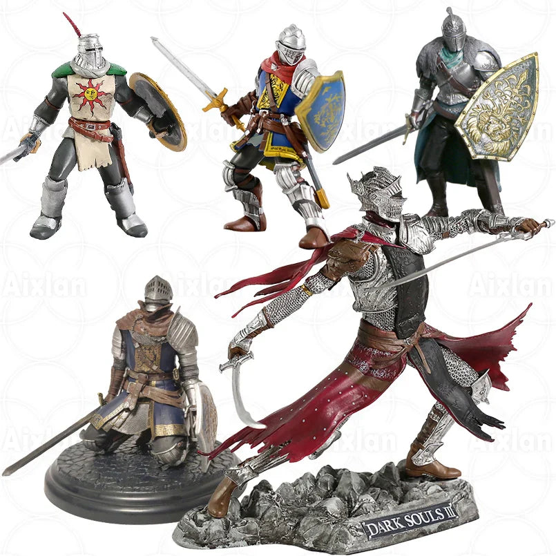 Dark Souls 19cm PVC Figure – Siegmeyer, Black Knight, Faraam & Artorias Collectible Toy