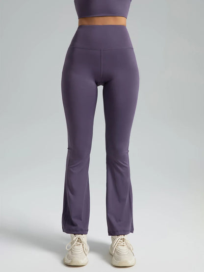 Women's High Waisted Bootcut Yoga Pants – Flared Leggings for Workout & Casual Wear, Comfortable Activewear
