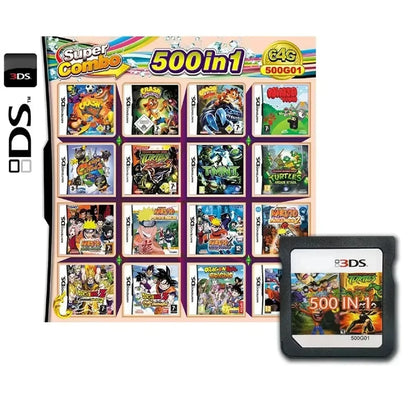 4300-in-1 Multi Game R4 Cartridge Card – High Capacity Video Game Compilation for DS, NDS, 3DS & NDSL Handheld Console Player Card