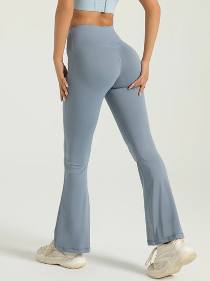 Women's High Waisted Bootcut Yoga Pants – Flared Leggings for Workout & Casual Wear, Comfortable Activewear