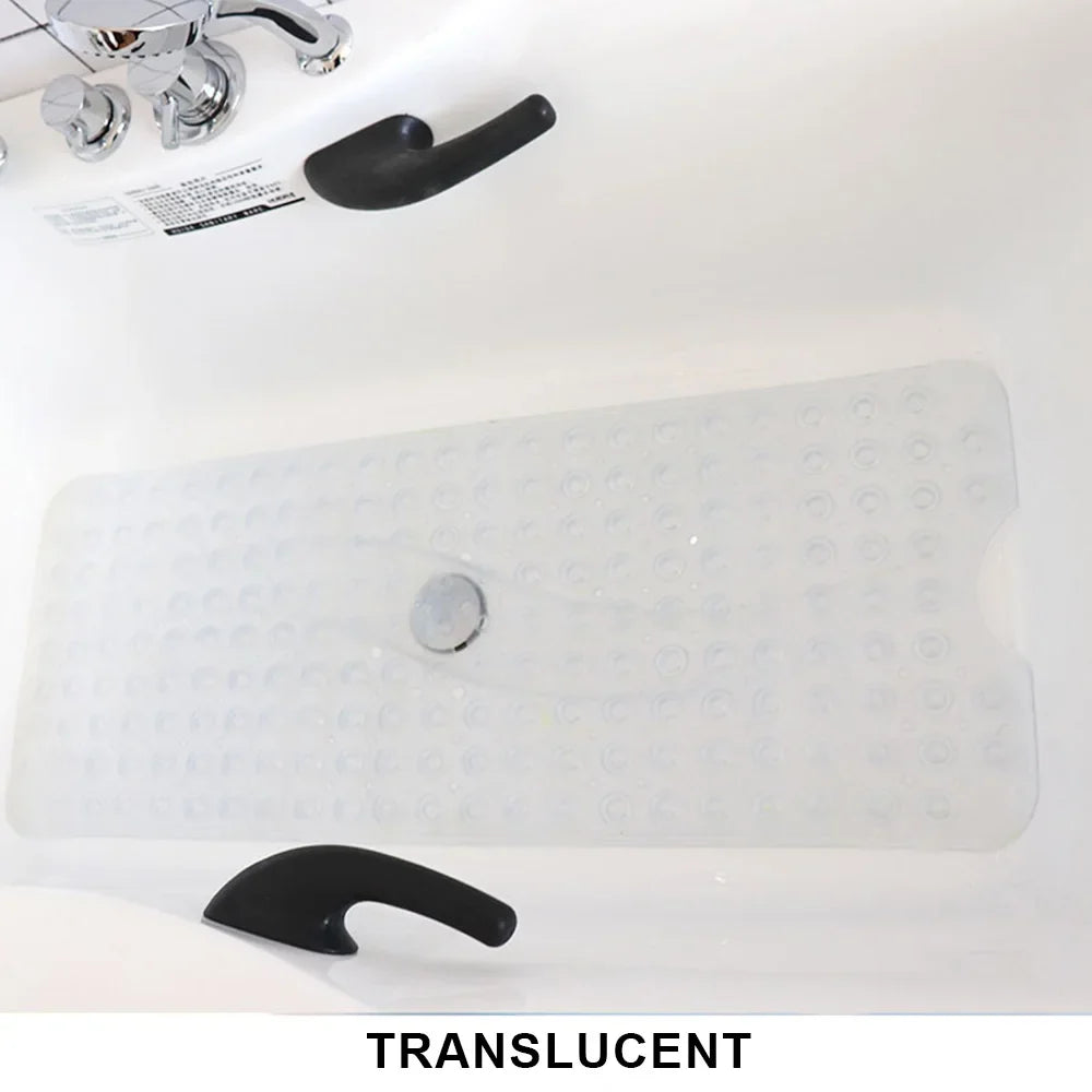 40×100cm Bathroom Non-Slip Mat – Long PVC Bathtub & Shower Foot Massage Mat
