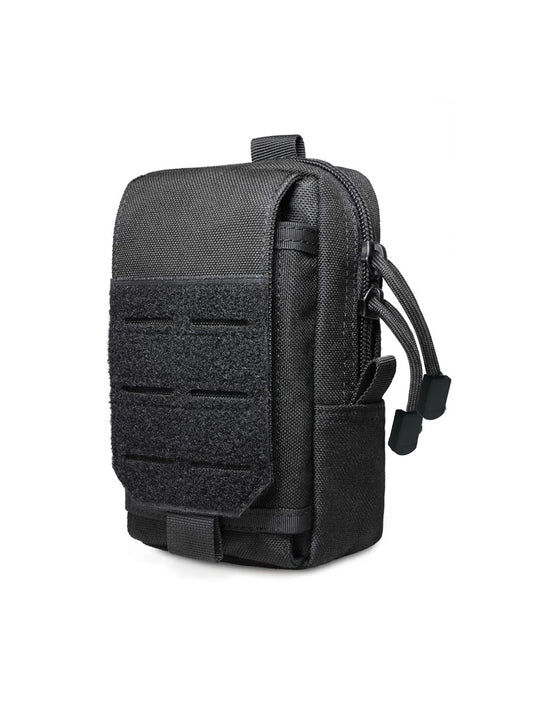 Tactical Molle Waist Bag: Military Outdoor Men's EDC Tool Organizer - Utility Gadget Vest Pack with Mobile Phone Case