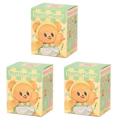 Butterbear Blind Box Action Figures | Kawaii Doll Toys & Pendants for Kids, Desktop Decoration Gifts