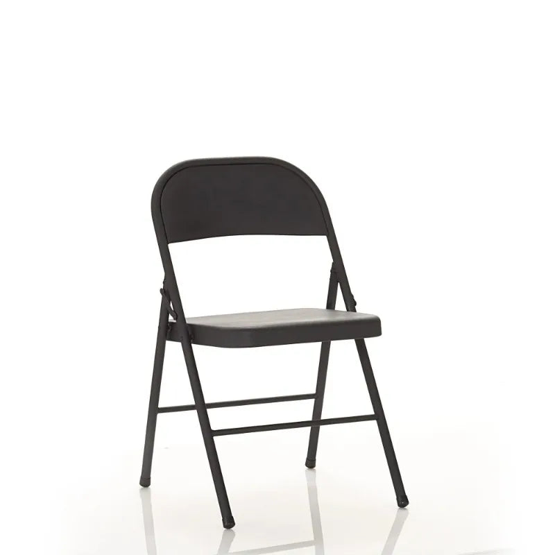Mainstays 4-Pack Steel Folding Chairs – Beige Outdoor & Indoor Seating