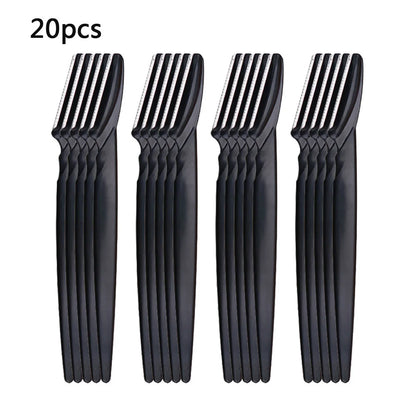 Portable Eyebrow Trimmer & Face Razor – Hair Remover Blades for Eyebrow Epilation and Makeup Grooming