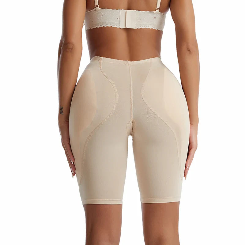 Women’s Butt Lifter Shapewear Panties – Padded Hip Enhancer Body Shaper Push-Up Underwear