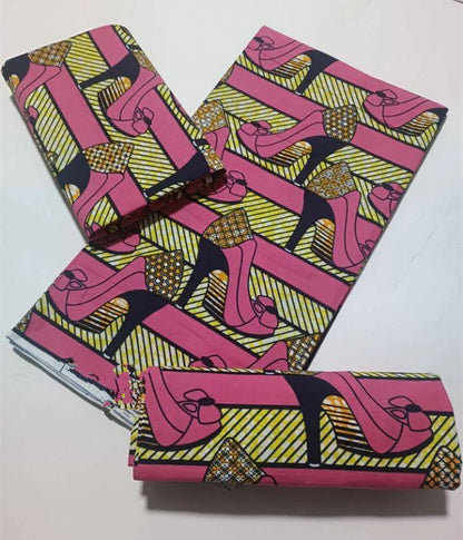 High Quality African Wax Print Fabric - 100% Cotton Soft Ankara Real Wax Fashion Material