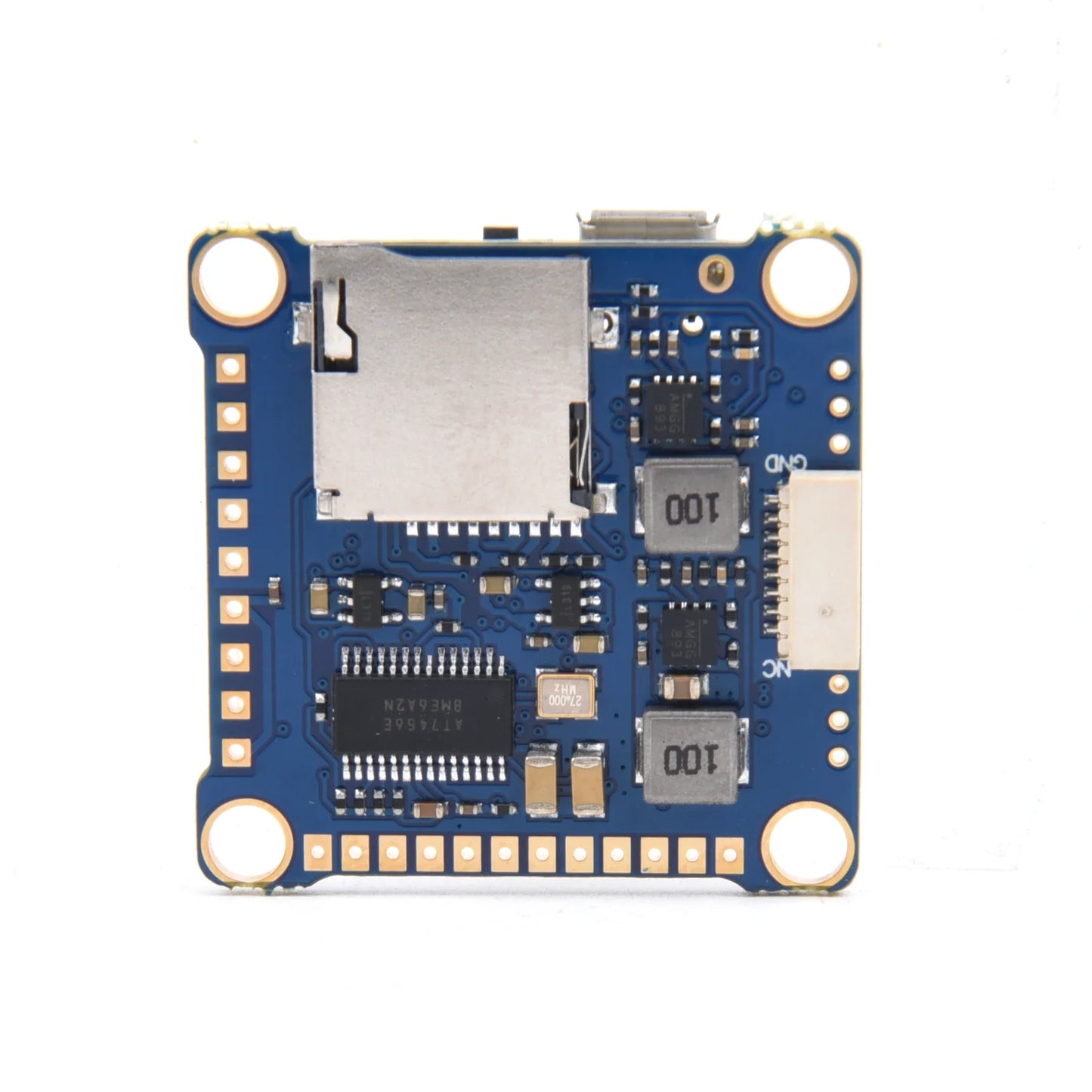 F405/F405HD & F7/F722 Flight Controller Stack with F4 V3S Plus FC + 60A 4-in-1 BLHeli_S ESC – 30.5×30.5mm for RC FPV Racing Drone