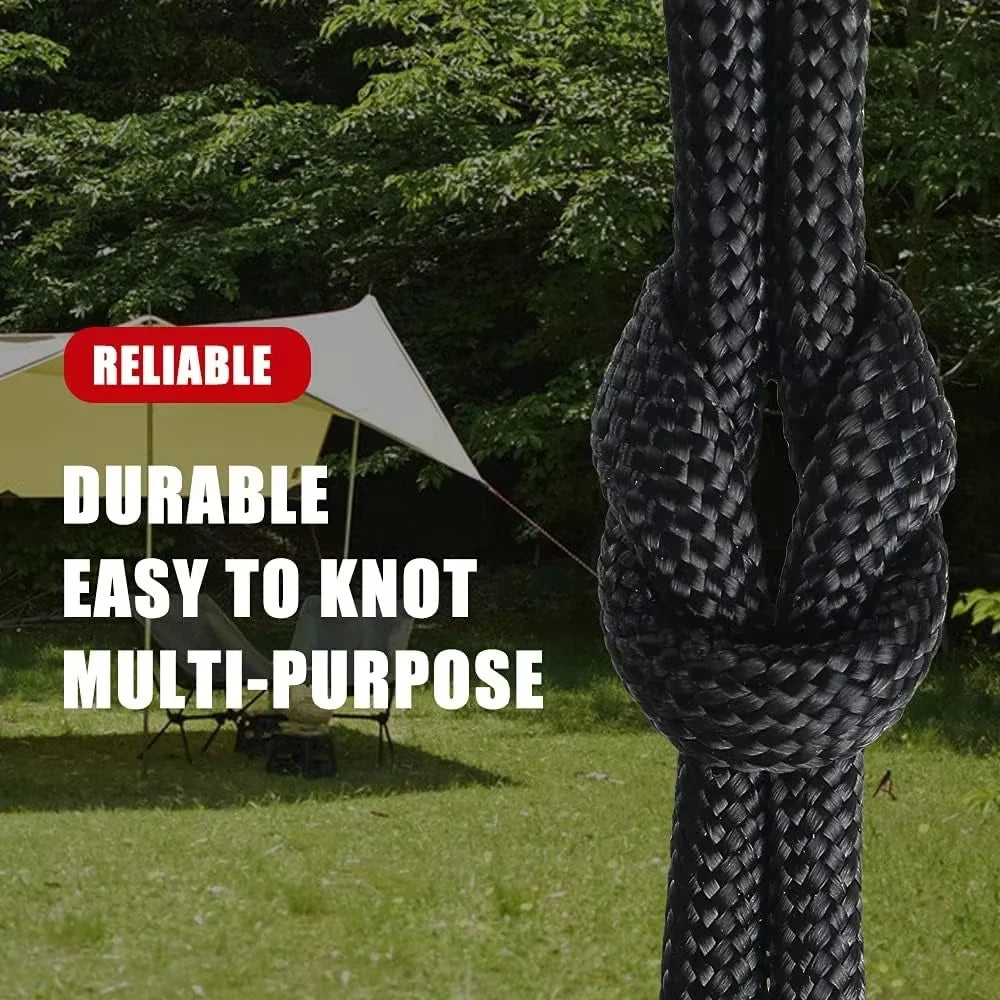 7 Core 550 Paracord Rope - 4mm Survival Cord for Camping Hiking Lanyard Tent and Outdoor Gear
