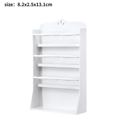 1/6 Scale BJD Dollhouse Wooden Shelf & Sink Cabinet — Miniature Kitchen Furniture Accessory for Dollhouse Bar Counter