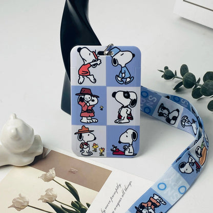 Anime Cartoon Credential Holder Lanyard – Key, Card & Badge Neck Strap Accessory Gift