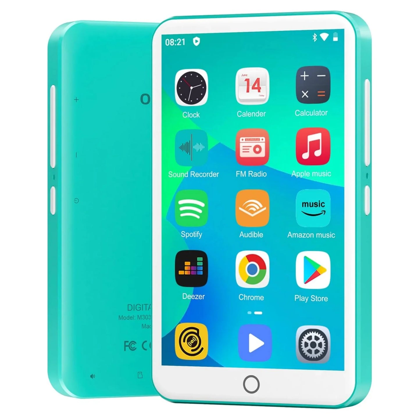 Android 9 MP3 Player - 16GB/80GB Bluetooth WiFi Music Player with 4.0-Inch Screen, FM Radio & eBook Support