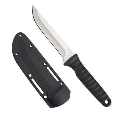 5Cr15Mov Stainless Steel Meat Cleaver & Boning Knife – Sharp Fishing Knife with Holster, Multifunctional Vegetable Peeler