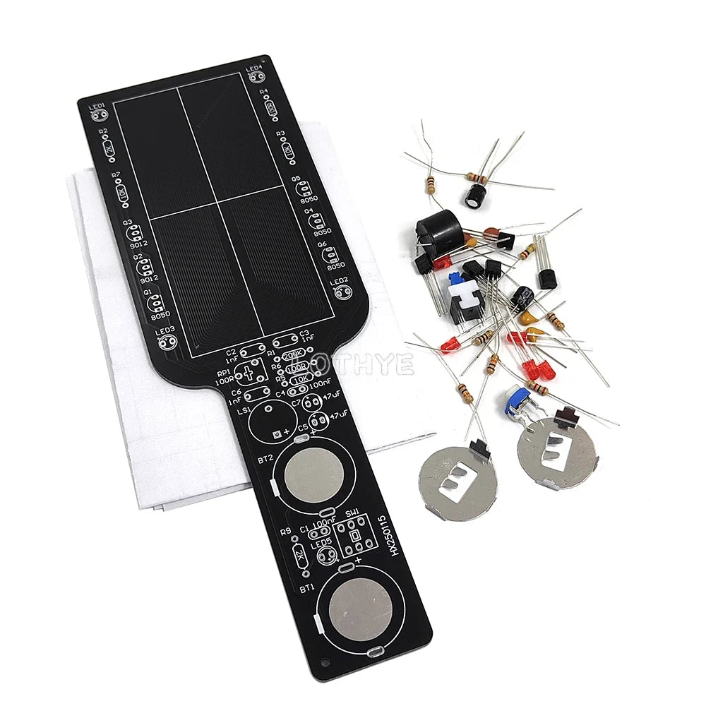 Mini Handheld Metal Detector - DIY Electronic Soldering Assembly Kit for School Training, Learning and Fun Projects