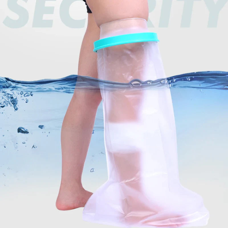 Waterproof Shower Cover for Adults — Cast & Bandage Protector for Arm, Leg, Hand, Wound & Fracture