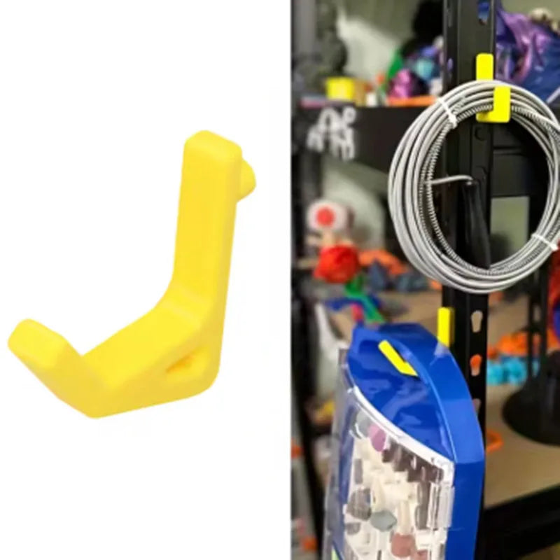 Universal Shelf Hooks - 10.3mm Hole Spacing Storage & Garage Shelving Support Hooks 5-20PCS