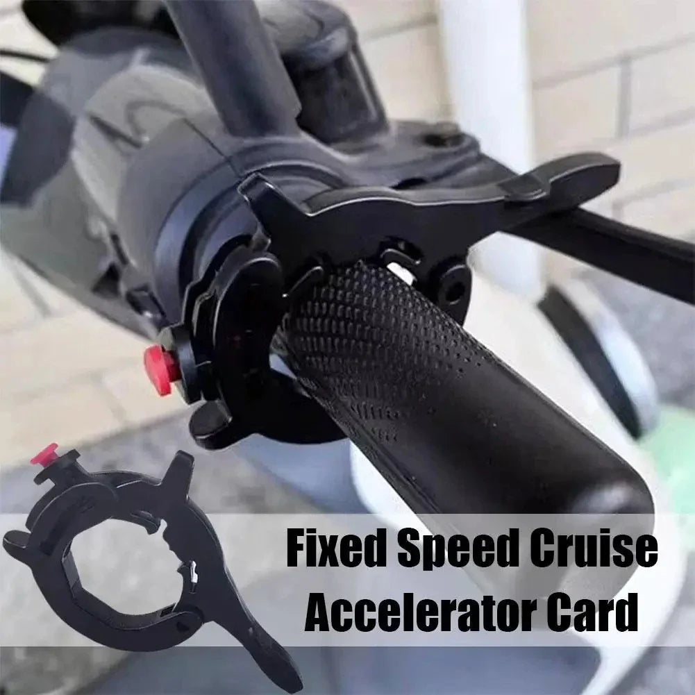 Motorcycle Cruise Control Throttle – High Grade Aluminum Lock Assist Retainer, Universal Wrist Grip Handlebar