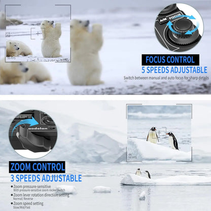 ZC-4 LANC Zoom Controller for Sony Camcorders - Professional Video Remote for Zoom, Focus, Iris, Recording, ND & White Balance Control