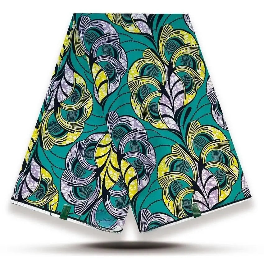High Quality African Wax Print Fabric - 100% Cotton Soft Ankara Real Wax Fashion Material