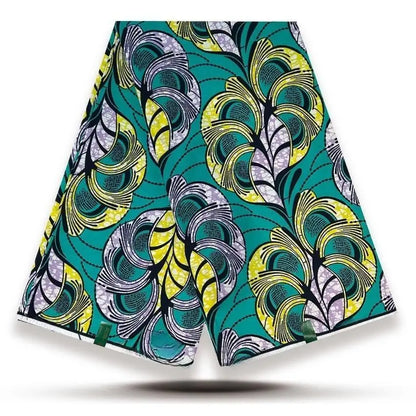High Quality African Wax Print Fabric - 100% Cotton Soft Ankara Real Wax Fashion Material