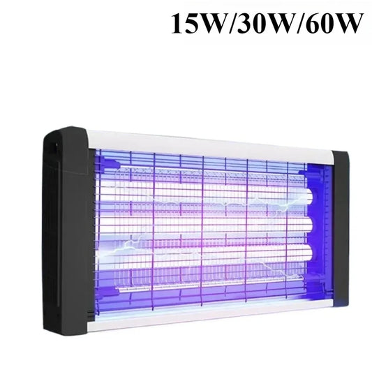 LED Mosquito Killer Lamp - Indoor Outdoor Electric Insect Trap with Quiet Photocatalytic Zapper for Home Use