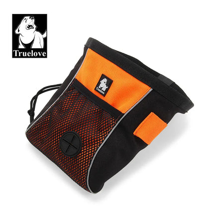 Truelove Waterproof Pet Treat Bag - High-Capacity Nylon Snack & Waste Bag for Outdoor Use