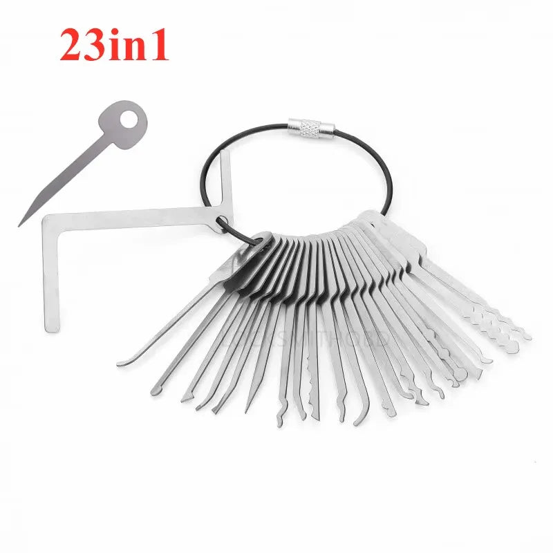 23-in-1 Universal Door Wrench Set - Portable Locksmith Tools for Door Opening and Emergency Use