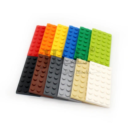 15pcs MOC 3035 Small Base Plates - 4x8 DIY Creative Building Blocks Bricks Compatible Kids Assembly Toys