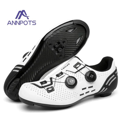 Non-Slip Mountain Bike Cycling Shoes - Unisex MTB Road Racing Sneakers for Men & Women Outdoor Riding