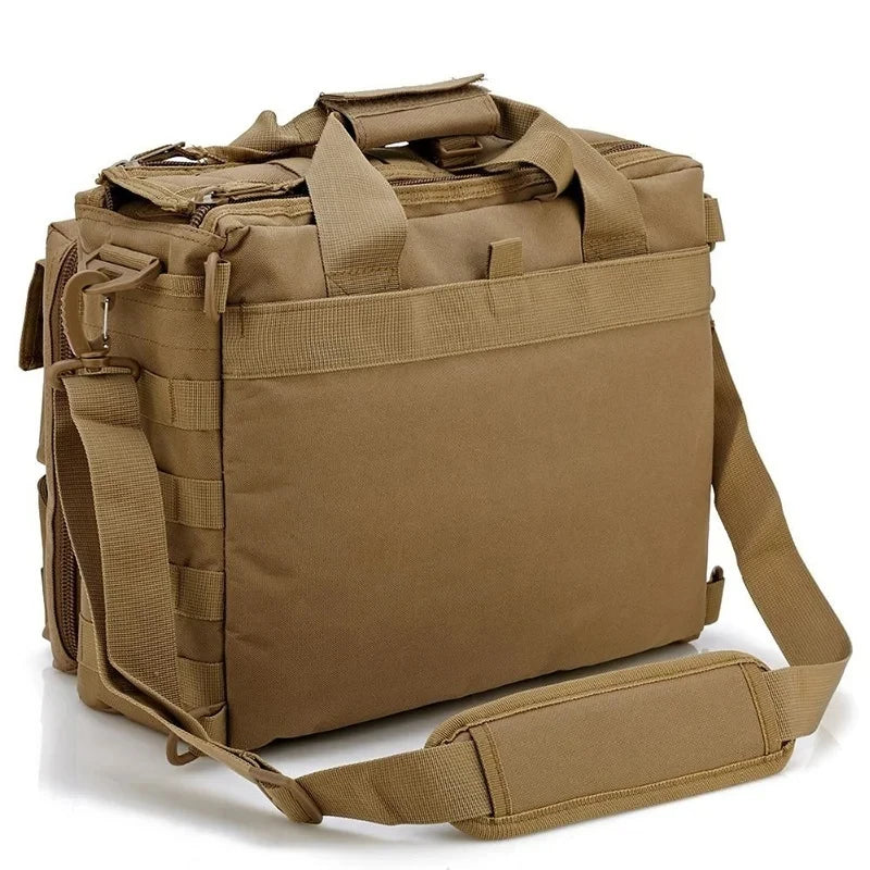 Tactical Molle Backpack – Multifunction Nylon Messenger Bag, Laptop Briefcase & Outdoor Climbing Shoulder Bag
