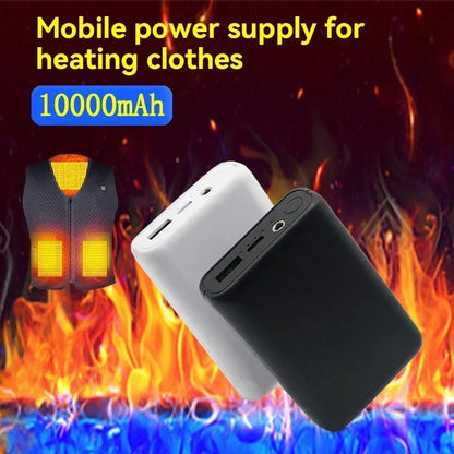 VIVO 20000mAh Power Bank – Fast Charging USB Portable External Battery Pack for Heated Vest, Jacket, Scarf, Socks & Gloves