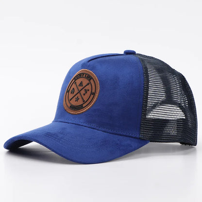 Unisex Cotton Mesh Trucker Hat - Multi Color Casual Summer Baseball Cap for Men & Women
