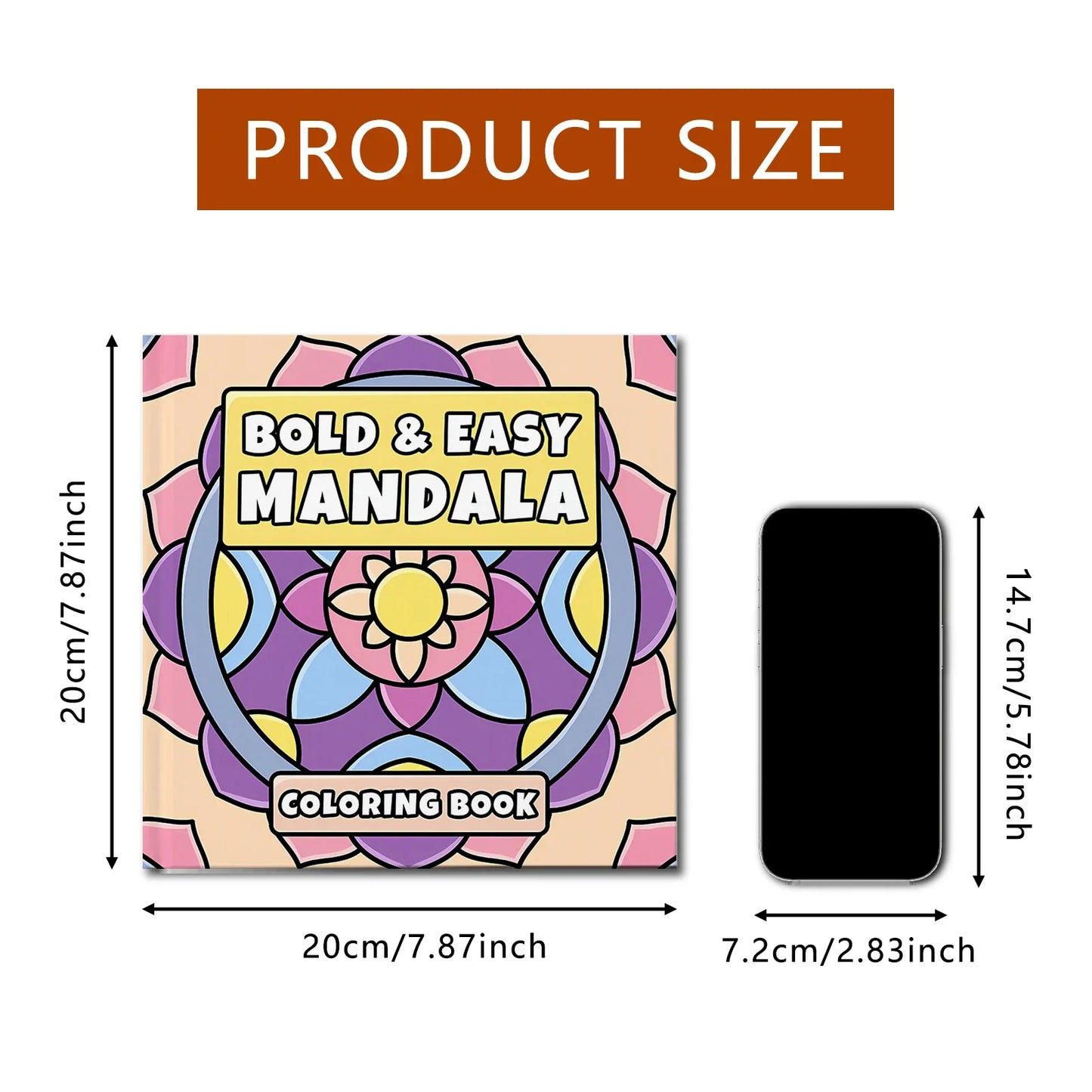 Mandalas Flower Coloring Book for Adults - Stress Relief, Relaxation & Creative Drawing Art Book