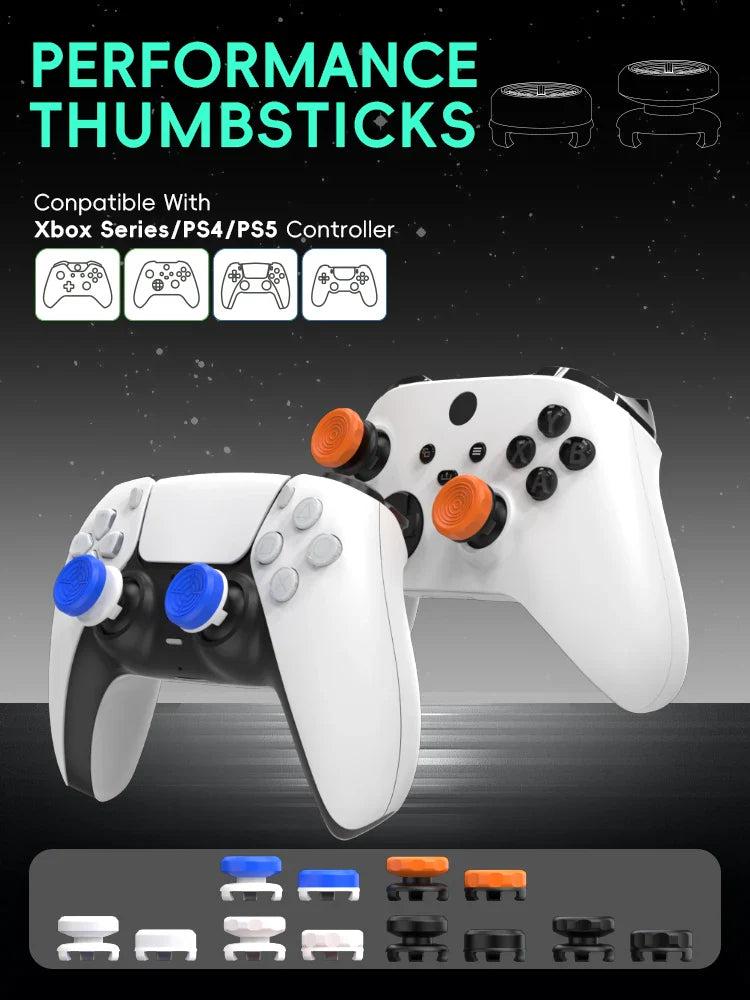 DATA FROG High-Rise FPS Freek Galaxy – Analog Stick Performance Upgrade for PS4 & Xbox One Controllers