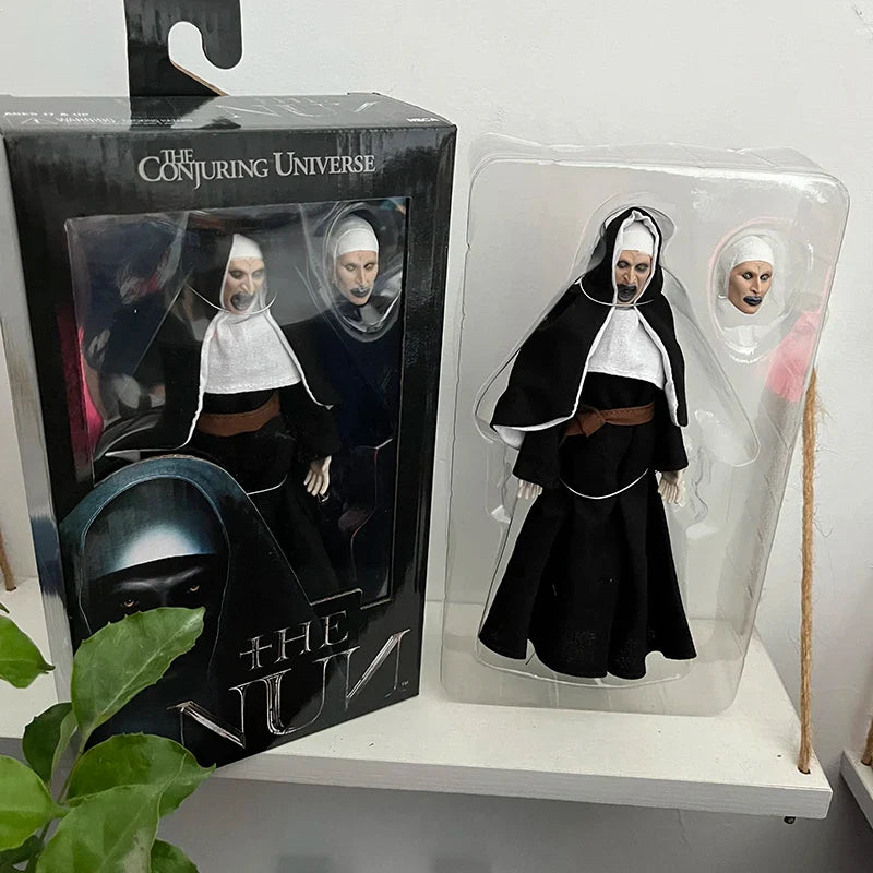 NECA The Nun Action Figure – The Conjuring Series Horror Collectible Toy, Halloween Gift & Decor with Changeable Face
