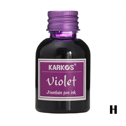 20/30ml Fountain Pen Ink – High-Quality Pure Color Ink for Calligraphy, Writing, and School Stationery