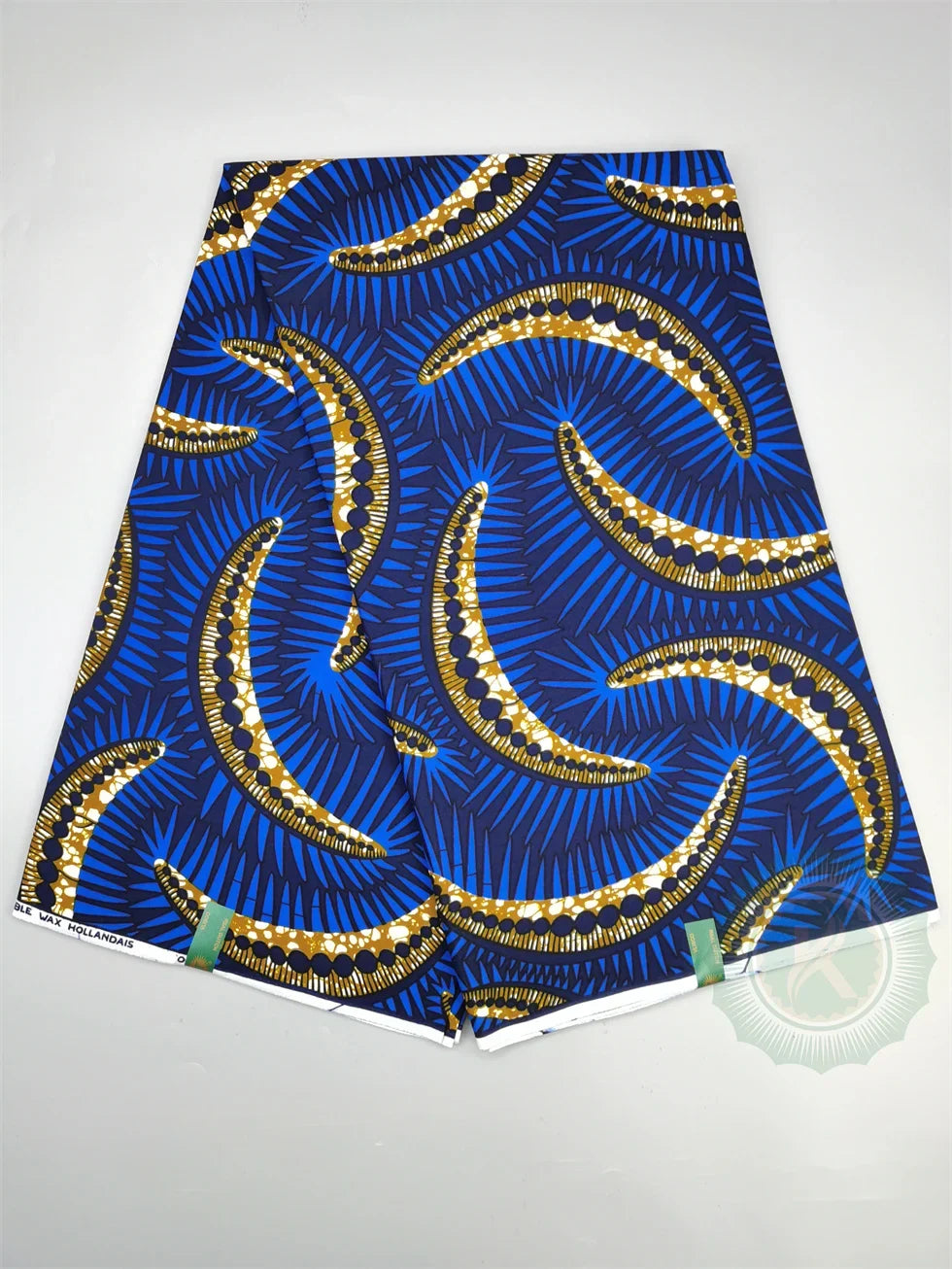 African Wax Fabric - Cotton Nigerian Ankara Batik Block Print Sewing Cloth