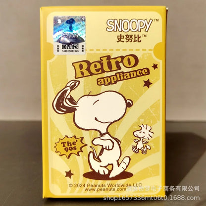 Genuine Snoopy Blind Box Puzzle — Cartoon Scene Building Block Ornaments for Children, Assembled Gift Toy